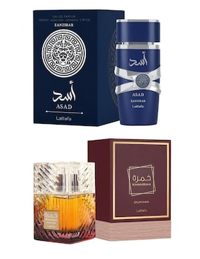 Set eau de parfum Lattafa Asad & Khamrah unisex
