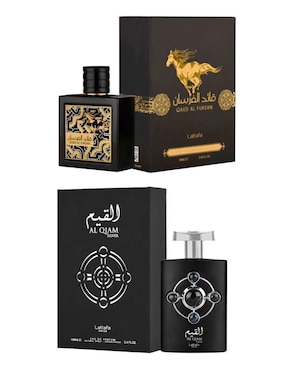 Set Eau de parfum Lattafa Al Qiam & Qaed Al Fursan unisex