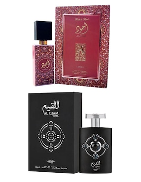 Set Eau de parfum Lattafa Al Qiam & Ajwad Pink to Pink unisex