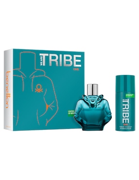 Set Eau de toilette Benetton We are Tribe Cool para hombre