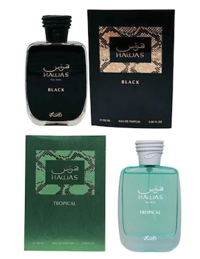 Set Eau de parfum Rasasi Hawas para hombre