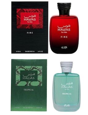 Set Eau de parfum Rasasi Hawas para hombre