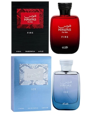 Set Eau de parfum Rasasi Hawas para hombre