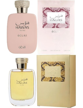 Set Eau de parfum Rasasi Hawas para mujer