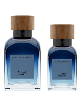 Set eau de parfum Adolfo Dominguez Ámbar Negro para hombre
