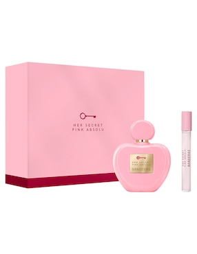 Set Eau de parfum Antonio Banderas Her Secret Pink Absolu para mujer
