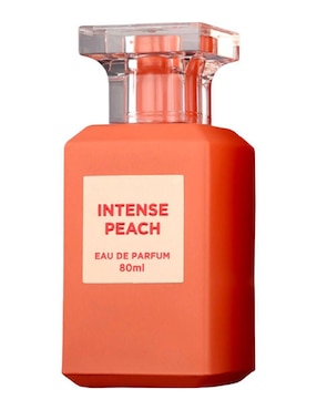 Eau de parfum Fragrance World Intense Peach para mujer