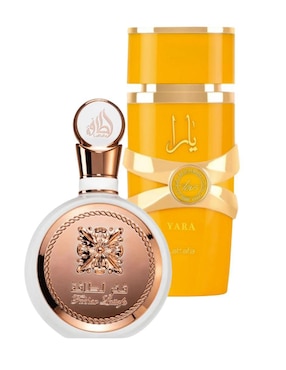 Set Eau de parfum Lattafa Fakhar Pride y Yara Tous para mujer
