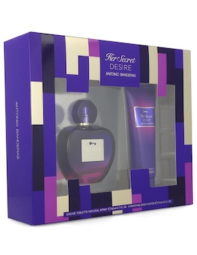 Set eau de toilette Antonio Banderas Secret Desire para mujer