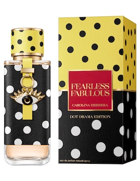 Eau de parfum Carolina Herrera Luckycharms Fearless & Fabulous Dot Drama para mujer