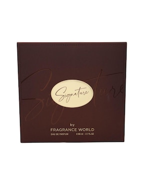 Eau de parfum Fragrance World Signature Brown unisex