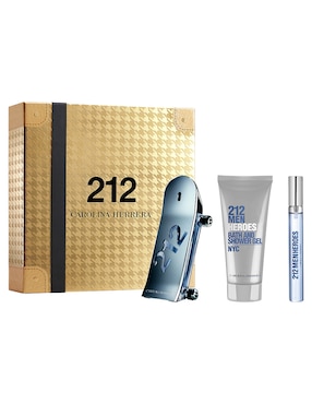 Set Eau de toilette Carolina Herrera 212 Men Heroes para hombre