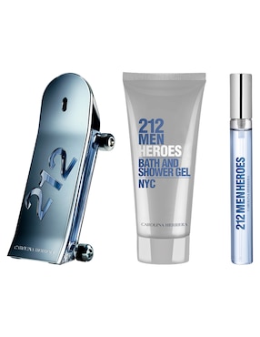Set Eau de toilette Carolina Herrera 212 Men Heroes para hombre