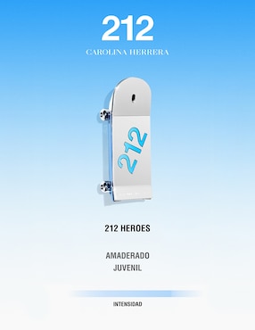 Set Eau de toilette Carolina Herrera 212 Men Heroes para hombre