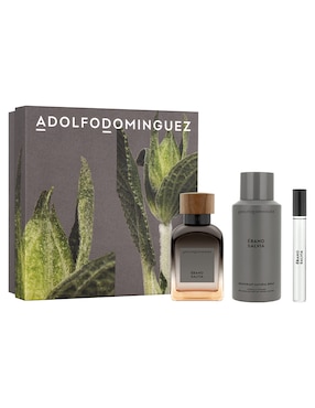 Kit Eau de parfum Adolfo Dominguez Ébano Salvia para hombre