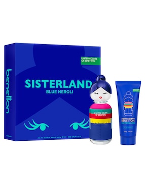 Kit Eau de toilette Benetton Sisterland Blue Neroli para mujer