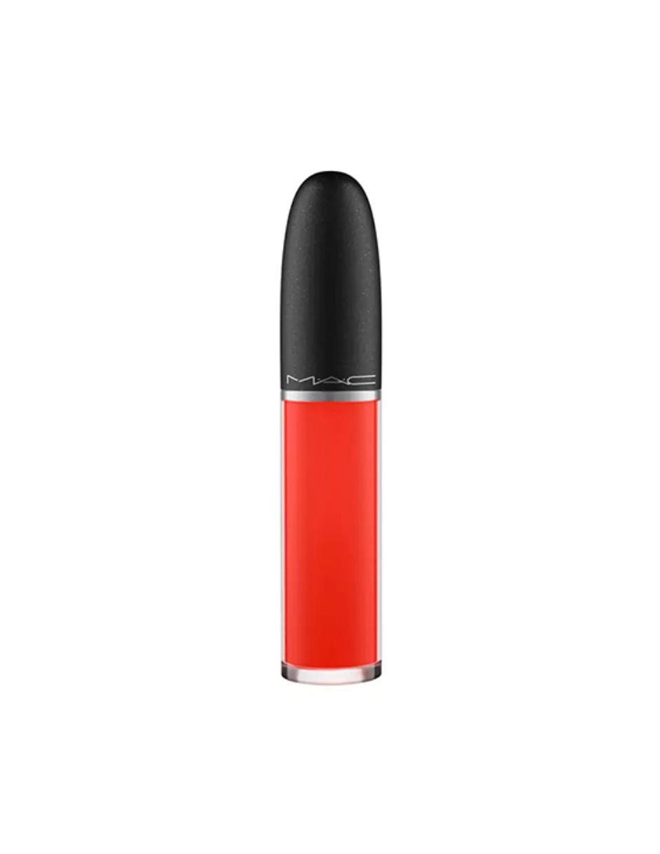 MAC RETRO MATTE LABIAL LIQUIDO,NARANJA