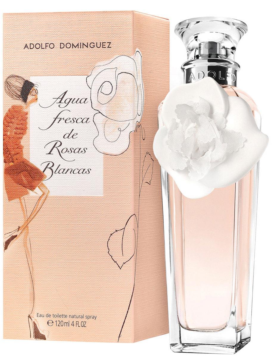 Dominguez Mujer Agua Rosas Blancas Adolfo Dominguez Perfume Flores