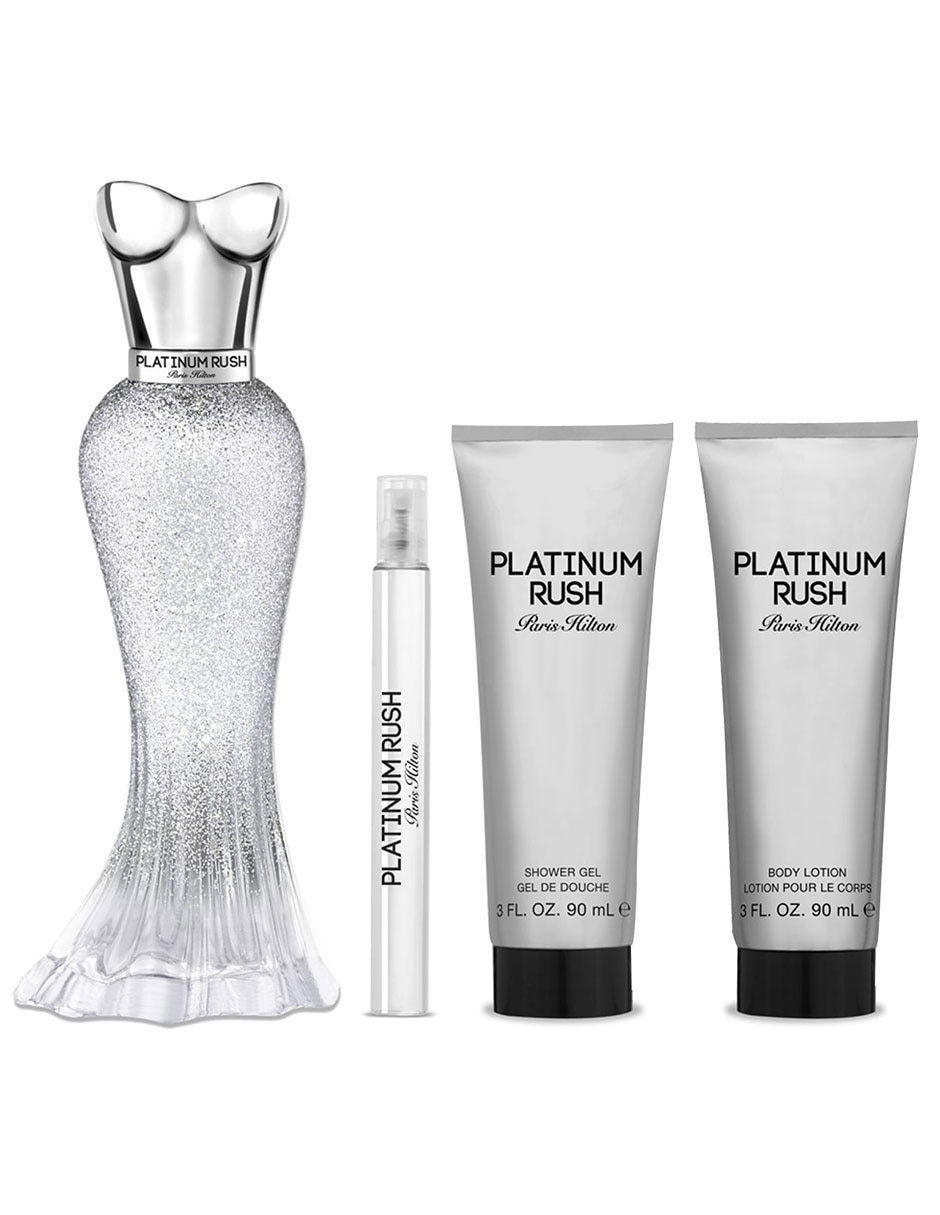 Set Eau de parfum Paris Hilton Platinum Rush para mujer 2