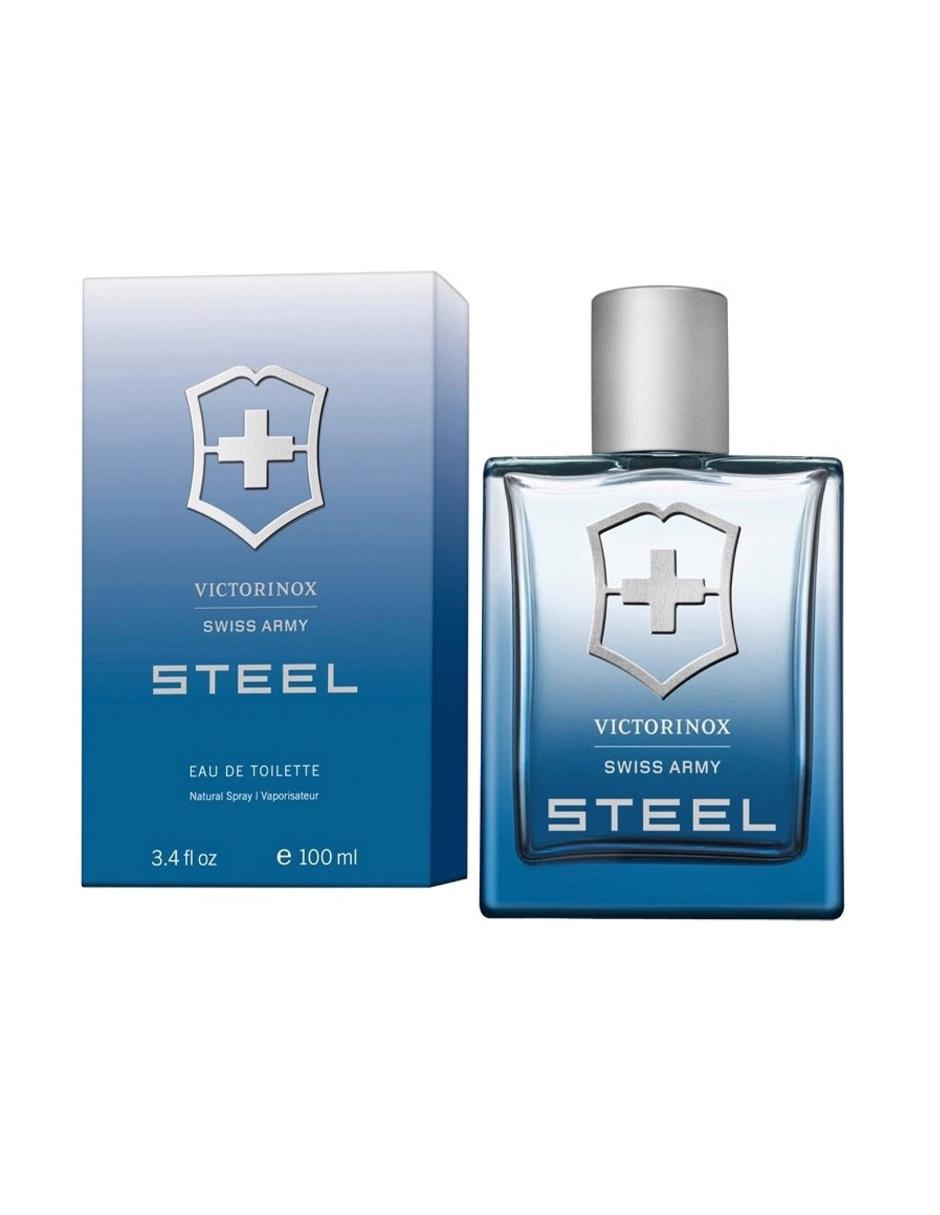 Fragancia para hombre Victorinox Steel 100 ml Eau de Toilette 2
