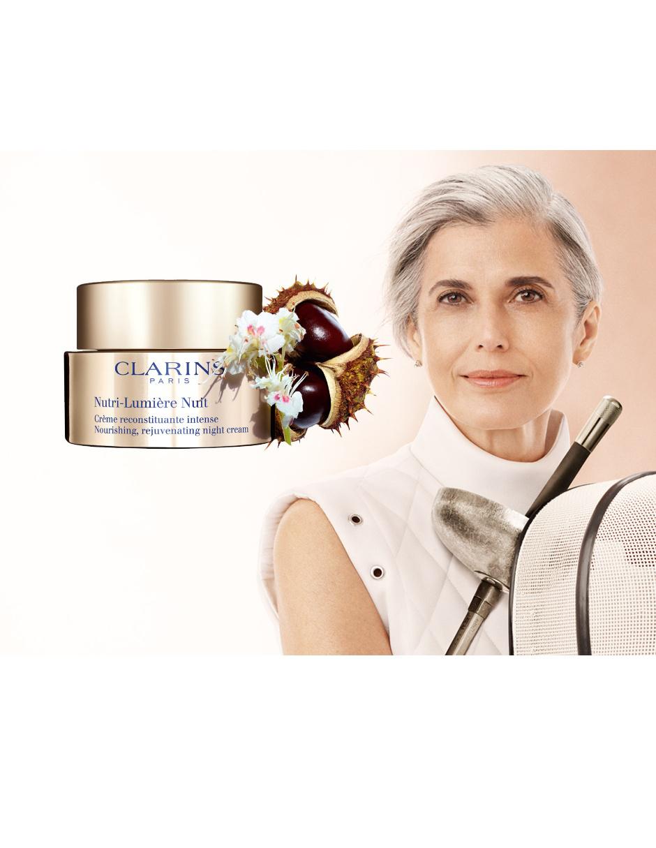 Crema facial recomendada para revitalizar de noche Nutri-Lumière Nuit para piel sensible 2