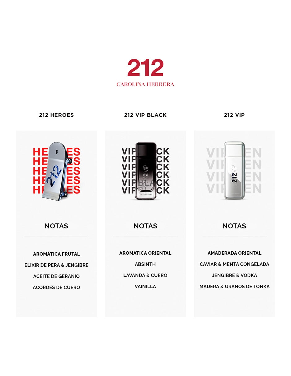 Eau de toilette 212 Heroes para hombre 16