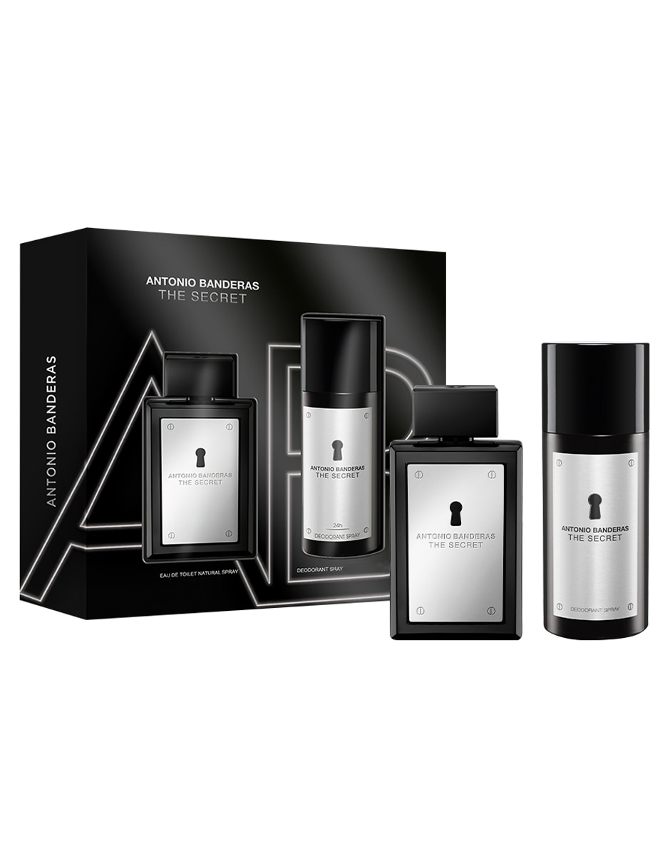 Set Eau de toilette Antonio Banderas Secret para hombre