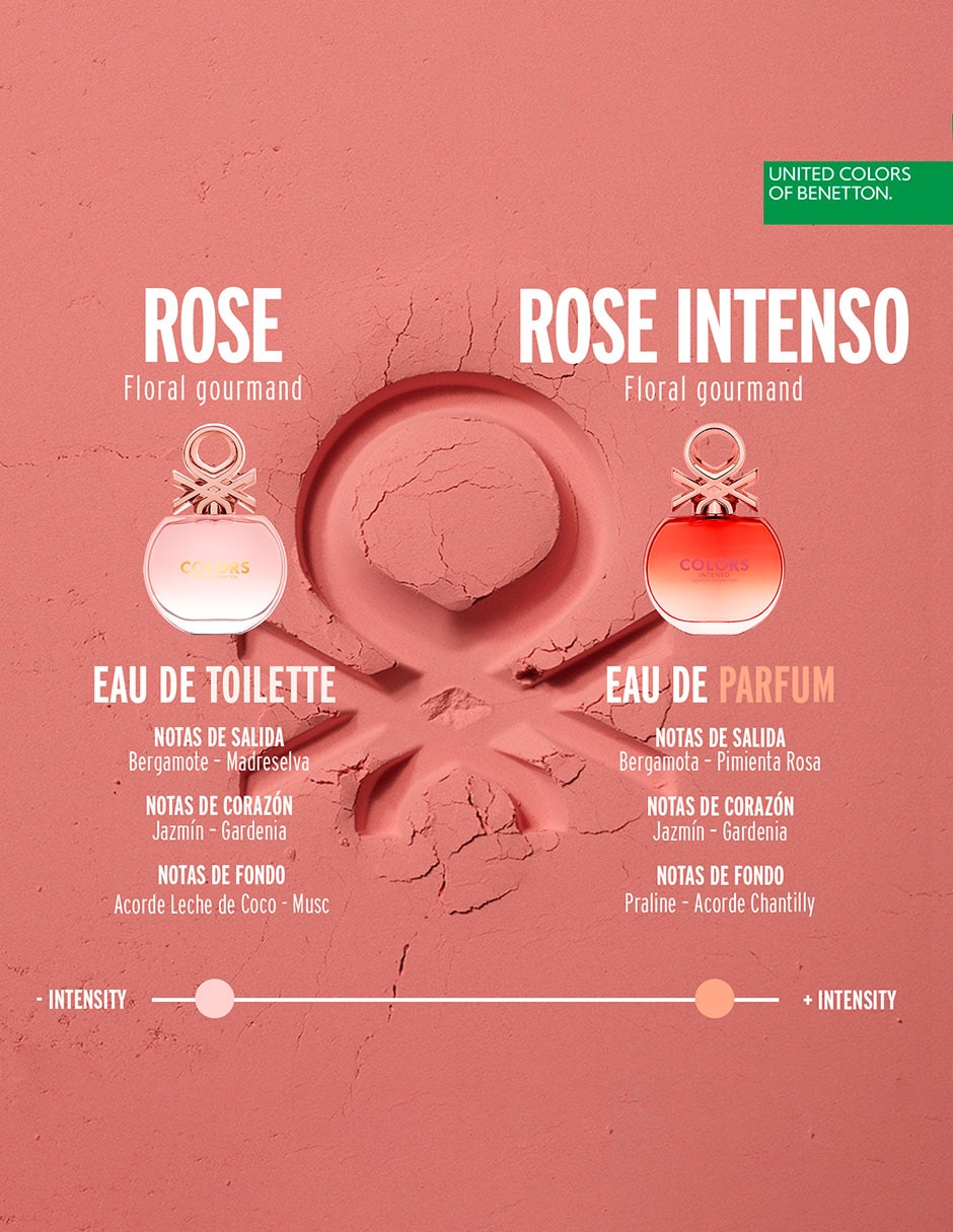 Eau de parfum Colors Woman Rose Intenso para mujer 10