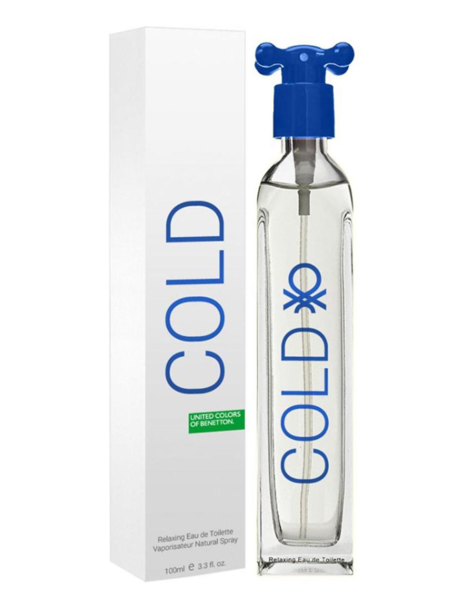 Eau de toilette Cold By United Colors para hombre 3