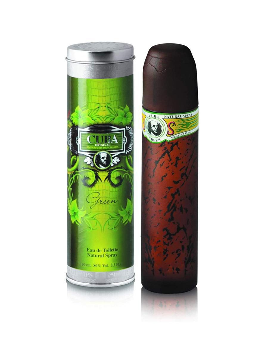 Eau de toilette Green para hombre