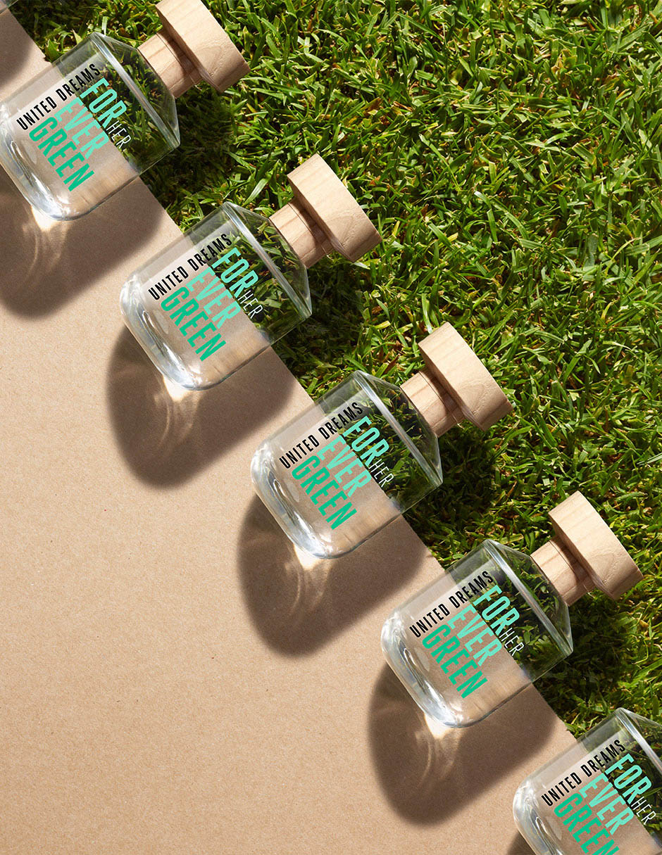 Eau de toilette United Dreams Forever Green Her para mujer 4