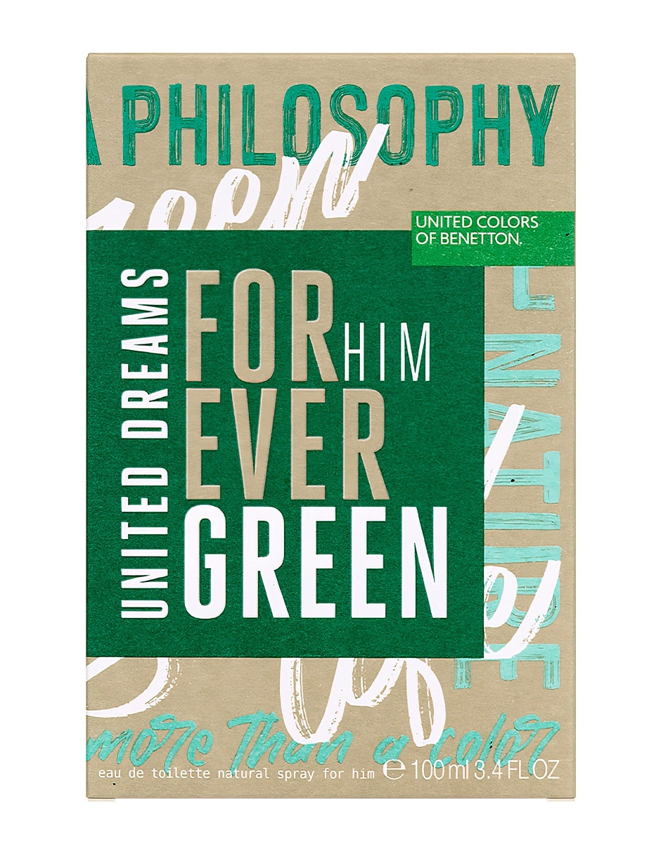 Eau de toilette United Dreams Forever Green para hombre 9