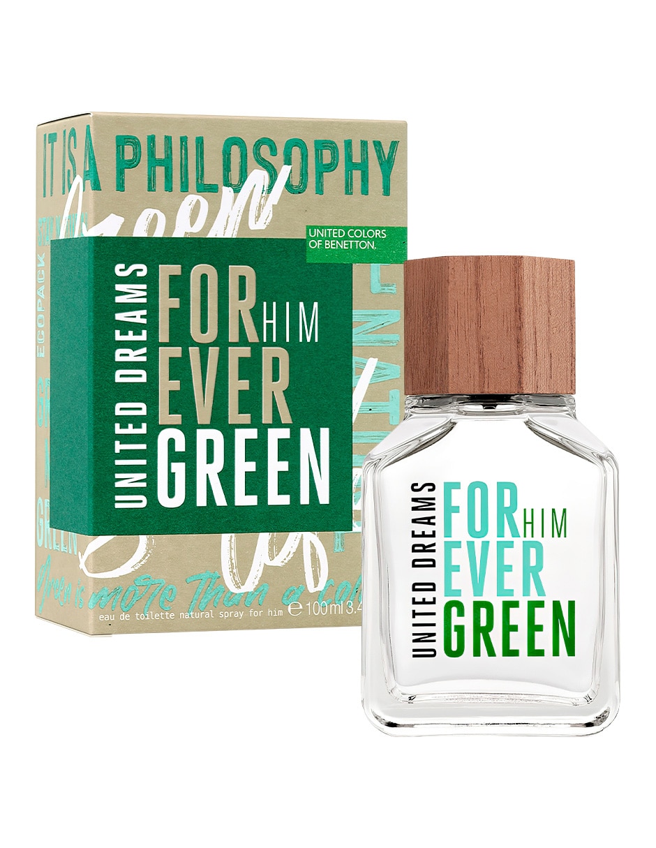 Eau de toilette United Dreams Forever Green para hombre 10