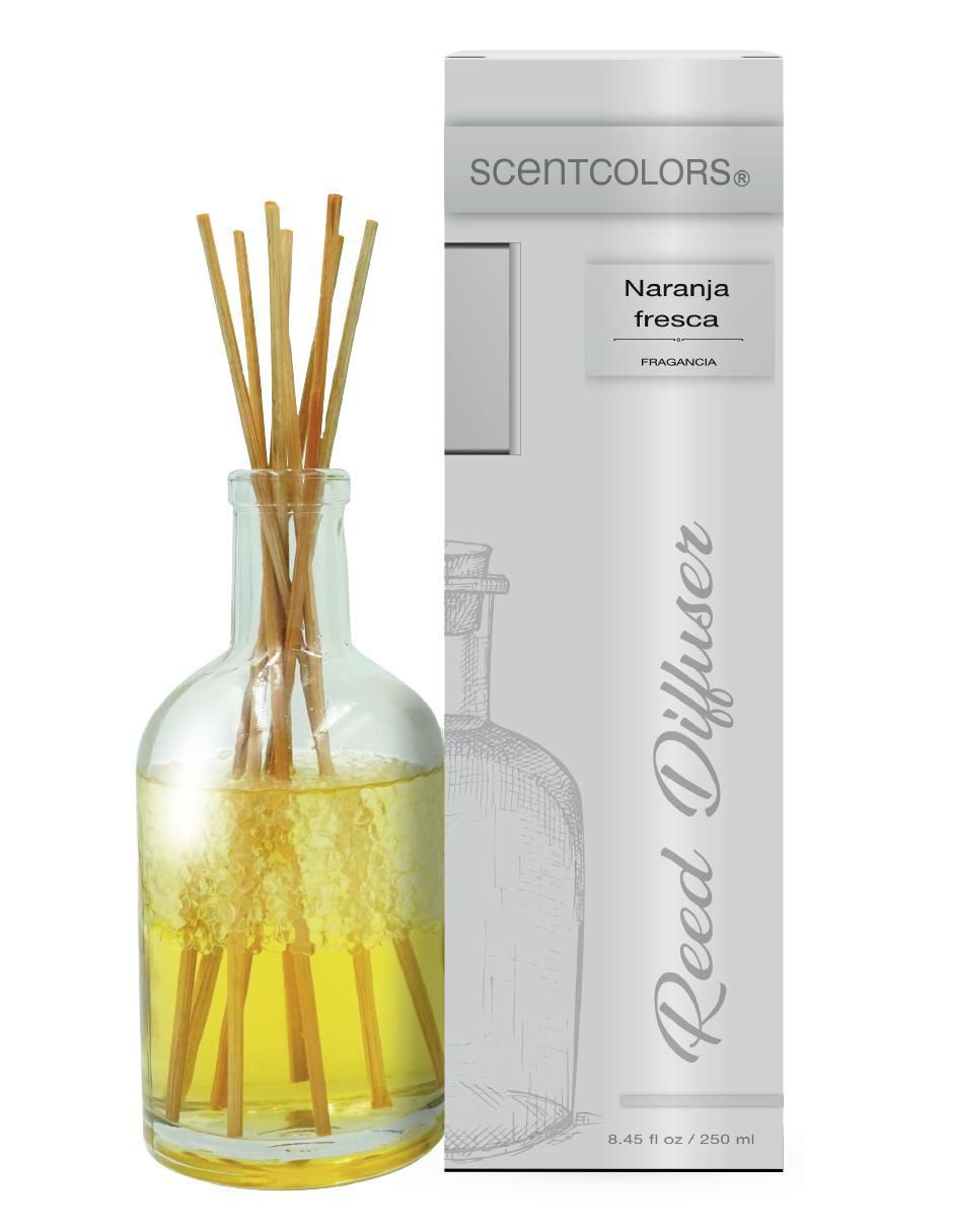 Aromatizante Reed Diffuser eliminador de olores de aroma cítrico