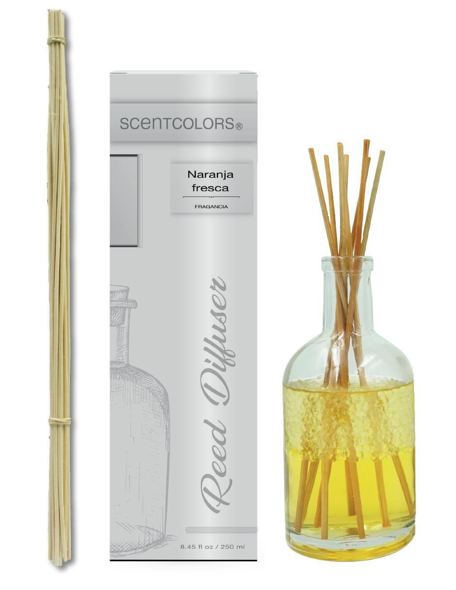 Aromatizante Reed Diffuser eliminador de olores de aroma cítrico 4