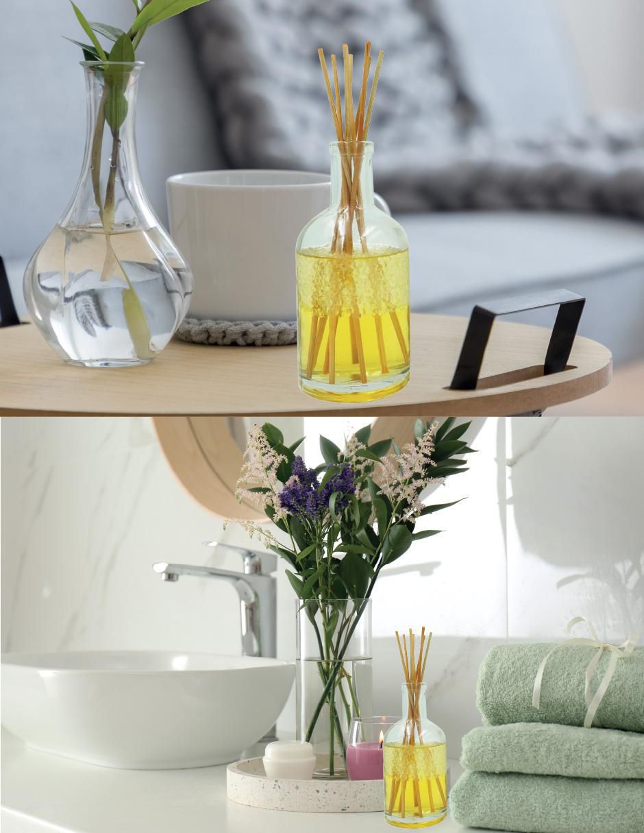 Aromatizante Reed Diffuser eliminador de olores de aroma floral 3