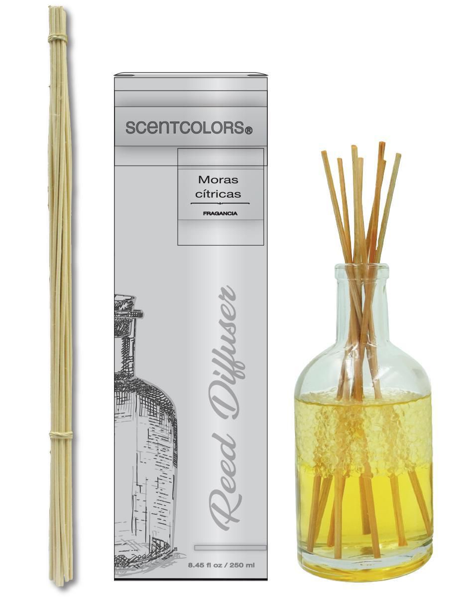 Aromatizante Reed Diffuser eliminador de olores de aroma cítrico 4