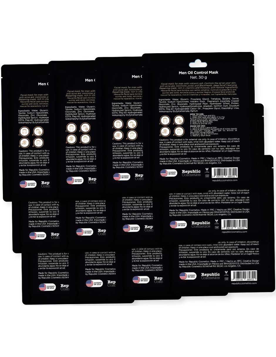 Mascarilla Oil Control Volcanic Ash para antiarrugas 2