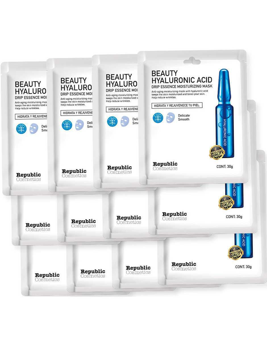 Mascarilla Beauty Hyaluronic Acid para prevenir signos de la edad Mascarilla Beauty Hyaluronic Acid para prevenir signos de la edad