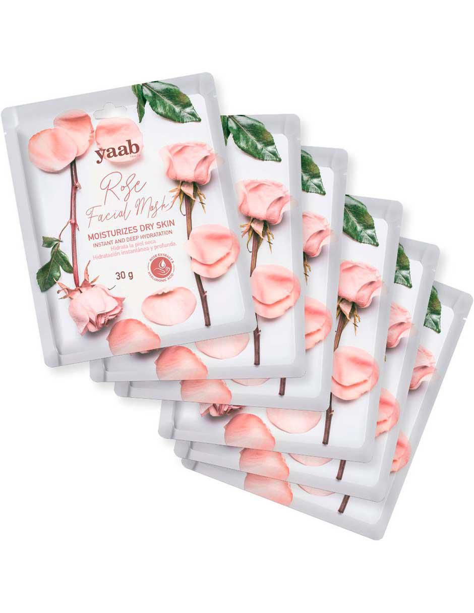 Rose Facial Mask para prevenir signos de la edad