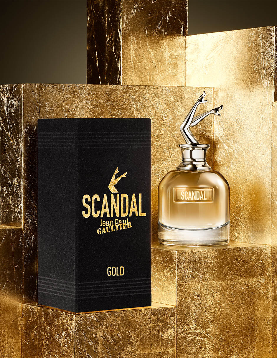 Eau de parfum Scandal gold para mujer 4
