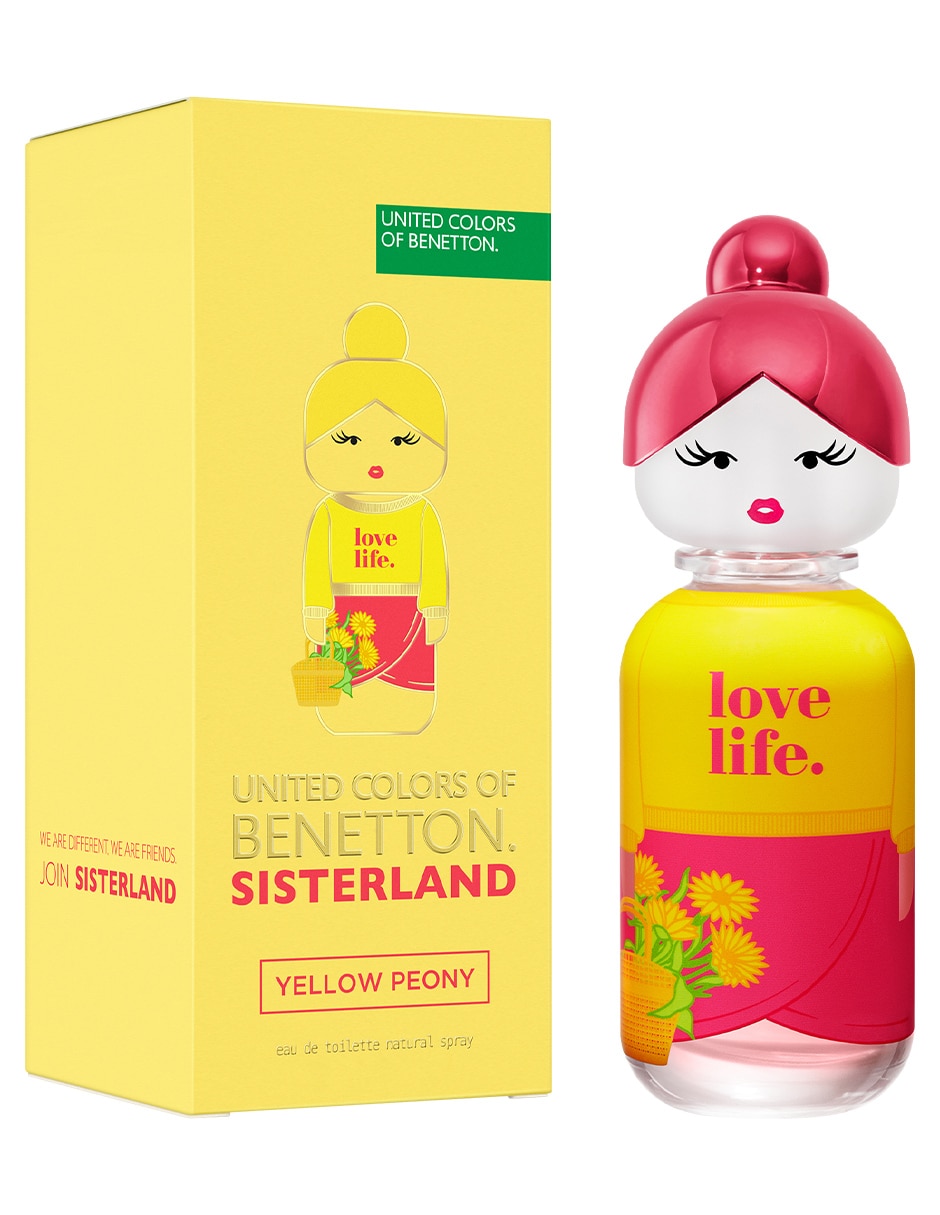 Eau de toilette Sisterland yellow peony para mujer 2