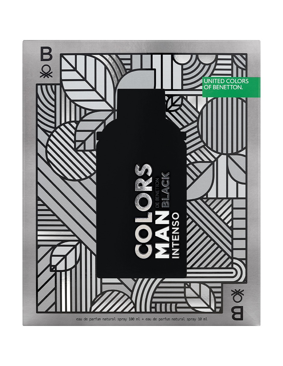 Set Eau de parfum Colors Black Intenso para hombre 3