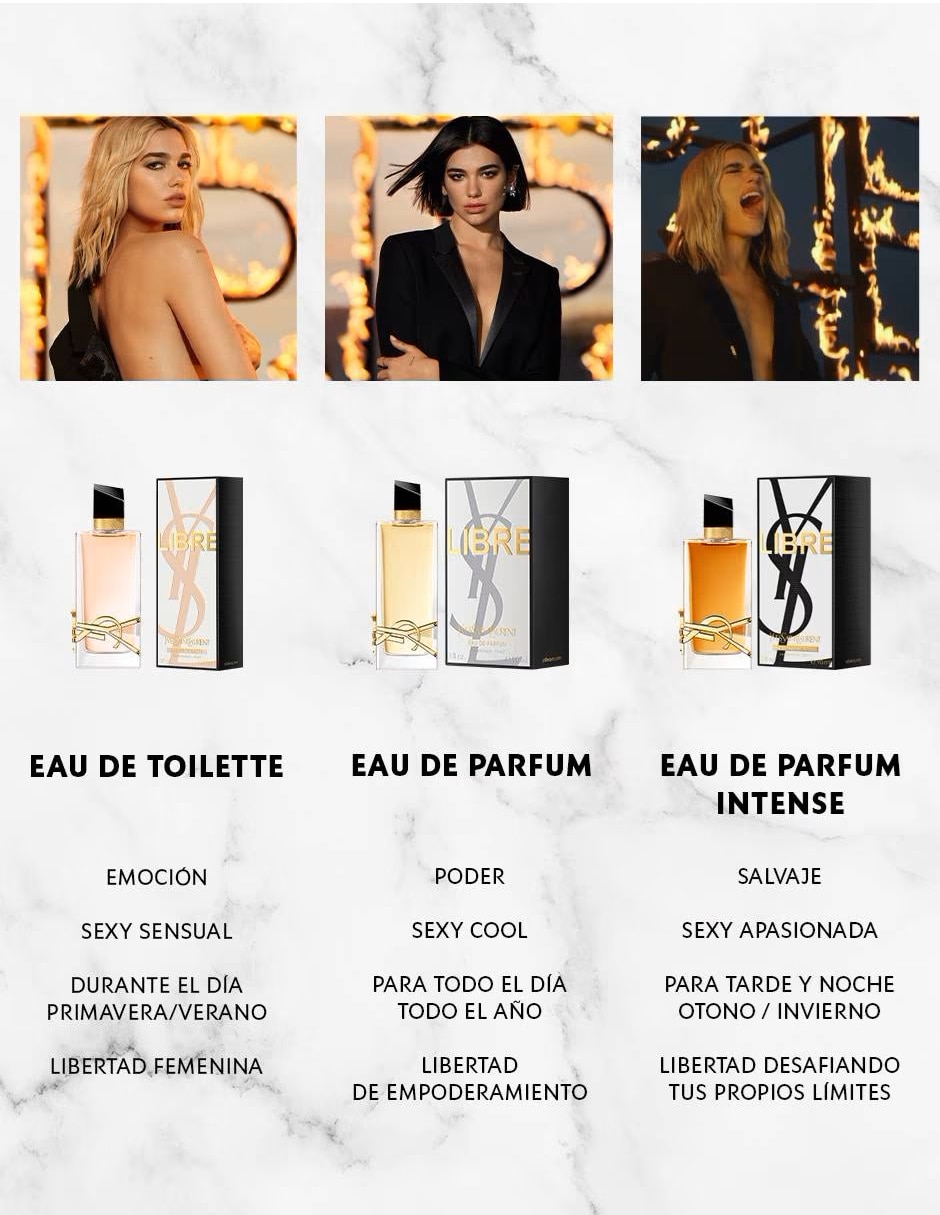 Eau de parfum Yves Saint Laurent Libre para mujer 10
