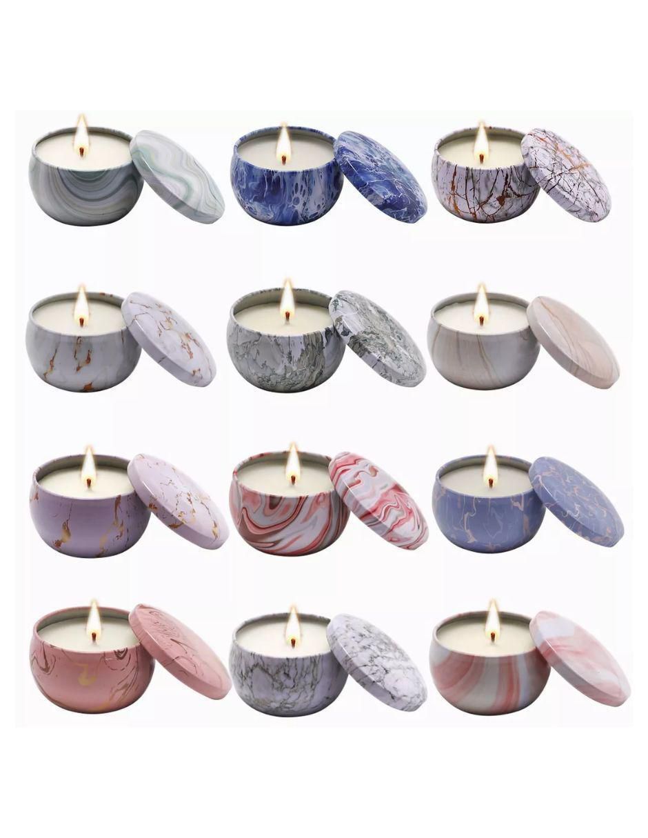 Vela aromática 12 piezas aroma varios aromas 2