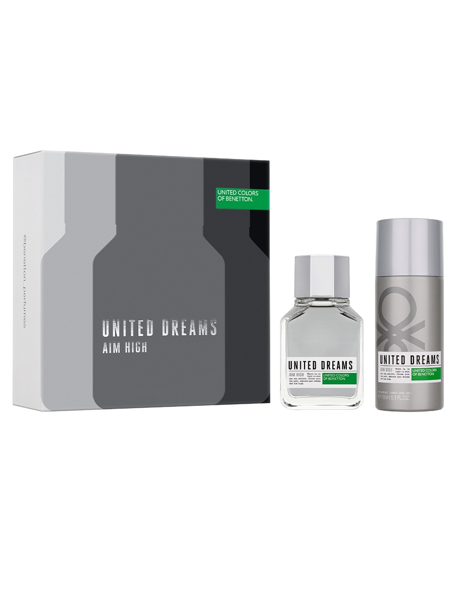 Set Eau de toilette United Dreams Aim High para hombre Set Eau de toilette United Dreams Aim High para hombre