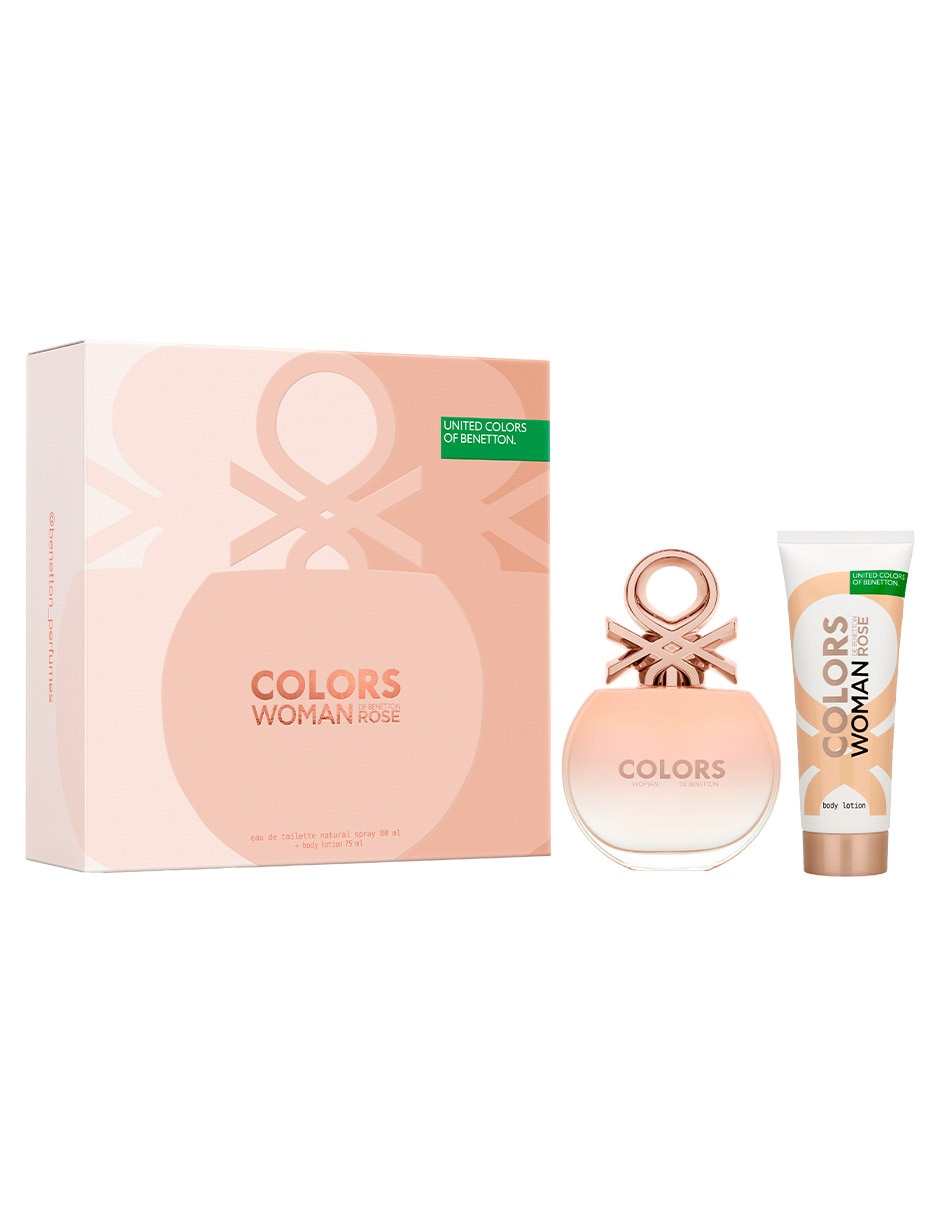 Set Eau de toilette Colors Rose para mujer