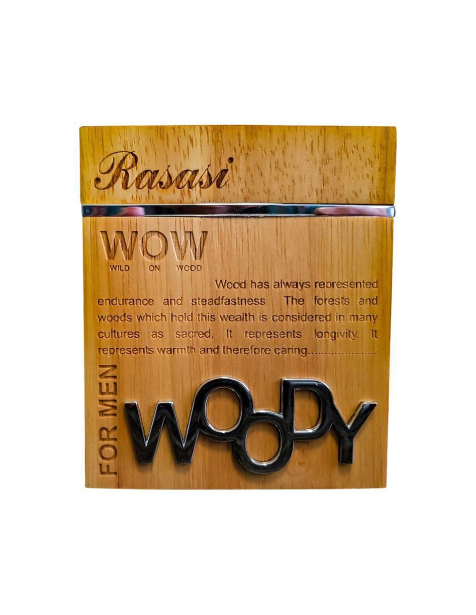 Eau de parfum Rasasi Woody para hombre