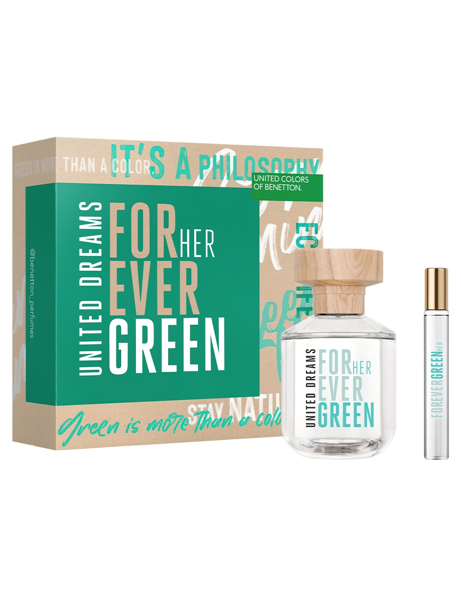 Set Eau de toilette Forever Green para mujer