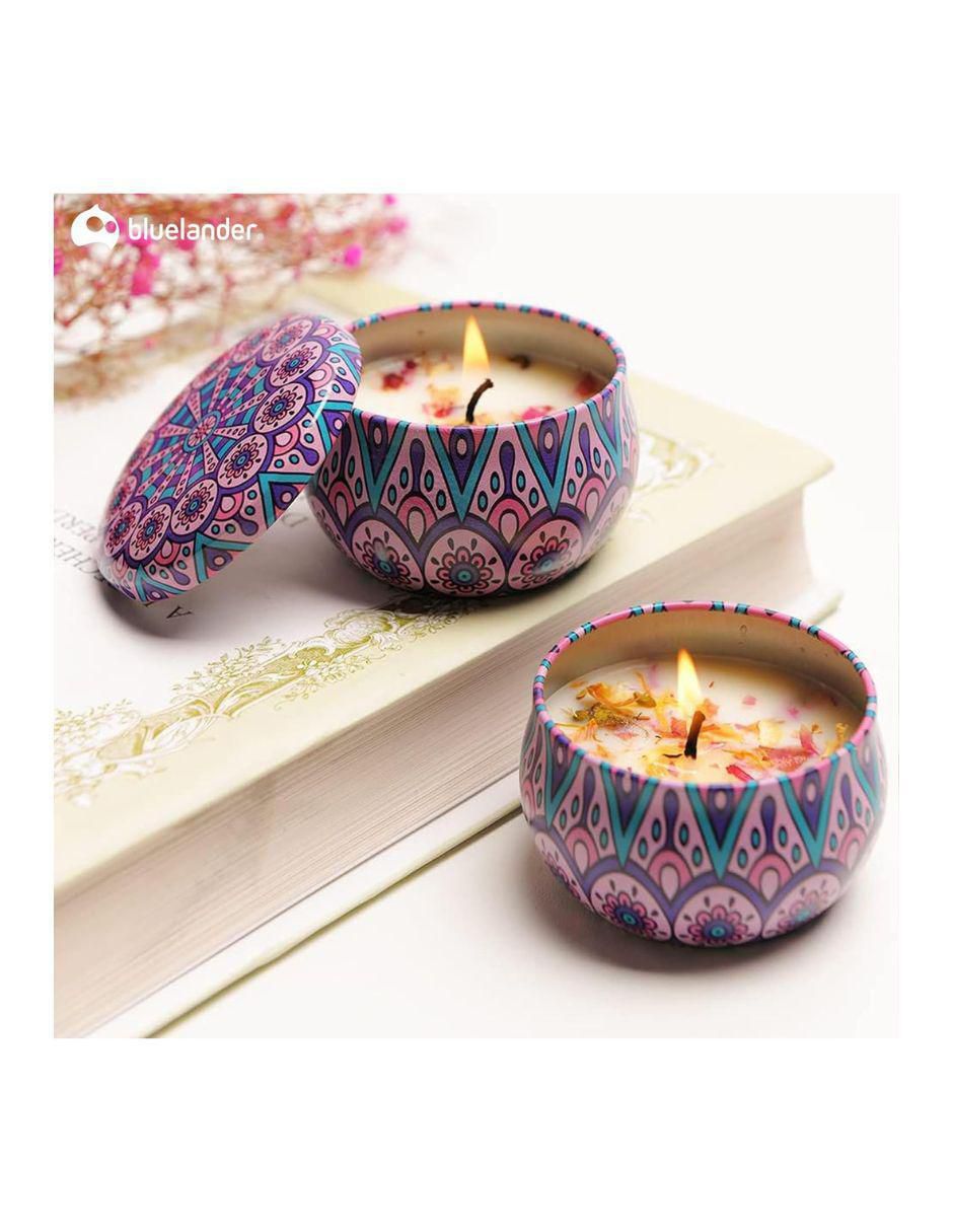 Set de velas aromáticas 8 piezas 4